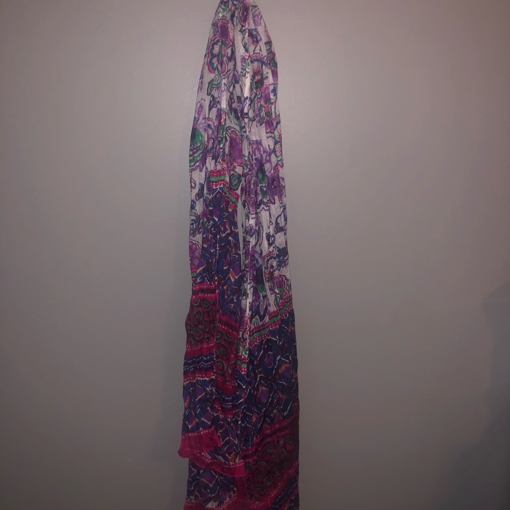cute floral patterned scarf